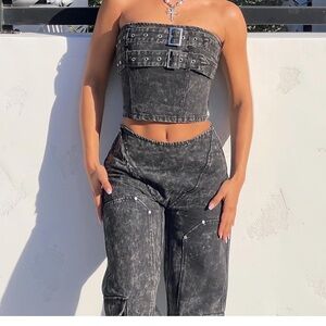 Fashion nova two-piece outfit